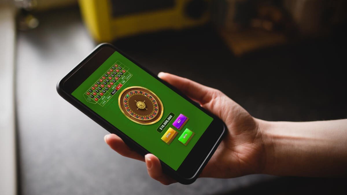 Topp 5 appar för casinospel i mobilen illustration