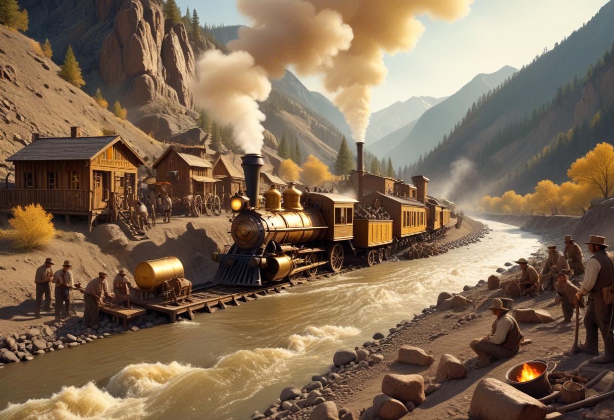 Lasta gulden och vinn stort med Gold Rush Express! illustration